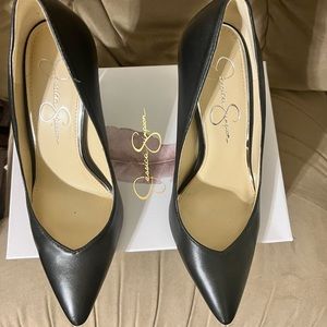 Jessica Simpson Black High Heal Size 9M Shoe